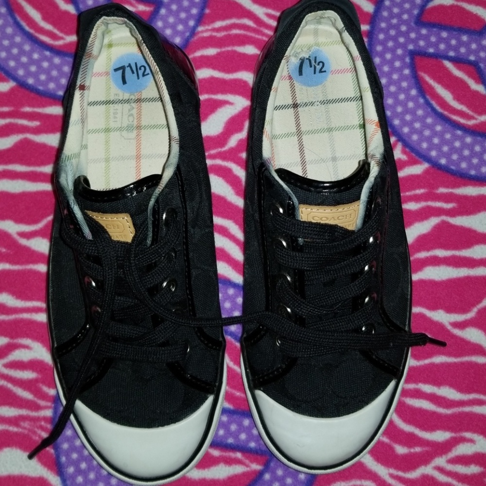 Coach tennis shoes